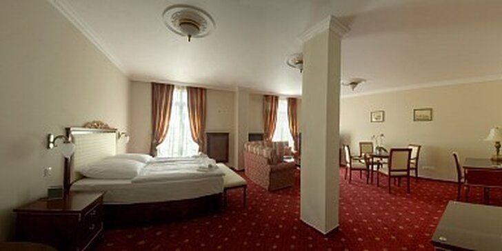 4800 Kč za prezidentské apartmá v luxusním hotelu v Bratislavě