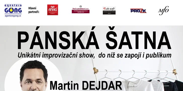 Pánská šatna: skvělá improvizační show hereckých hvězd se zapojením diváků