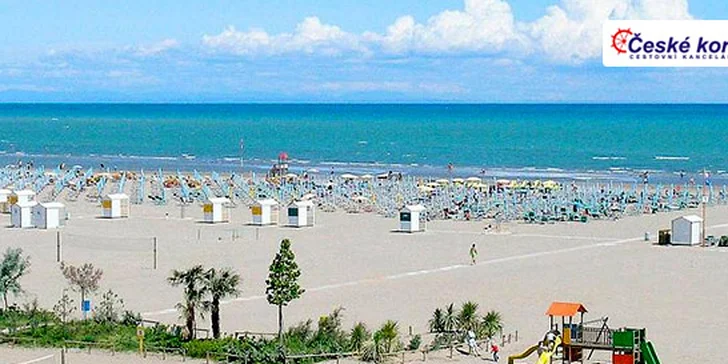 Celý den u moře v Itálii - Caorle nebo Bibione