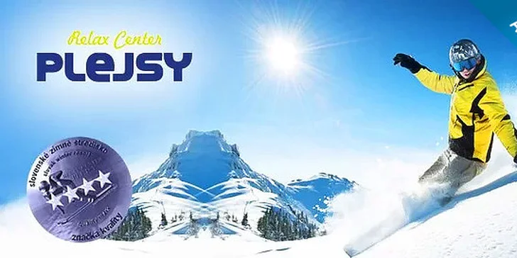 Celodenný SKIPASS do 4* lyžiarskeho strediska Relax Centrum PLEJSY