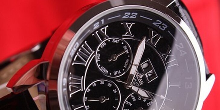 Jedinečná cena 590 Kč za pánské hodinky SIMPAR v hodnotě 3 990 Kč