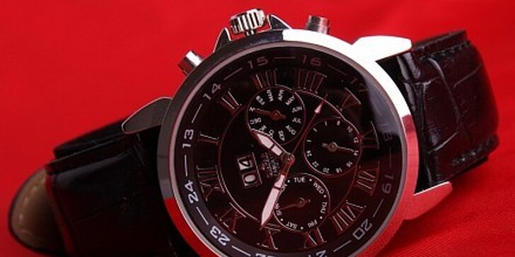 Jedinečná cena 590 Kč za pánské hodinky SIMPAR v hodnotě 3 990 Kč