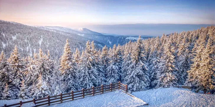 Lyžování i wellness: 3denní pobyt s all inclusive nápoji u termálů Velké Losiny