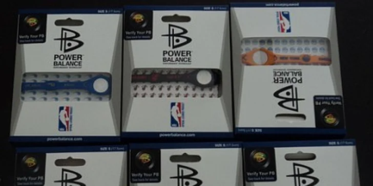 159 Kč za Power Balance NBA team dle výběru v hodnotě 390 Kč vč. poštovného