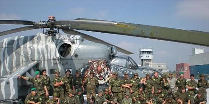 2500 Kč za letní airsoftový tábor s vojenskou tématikou v hodnotě 3500 Kč