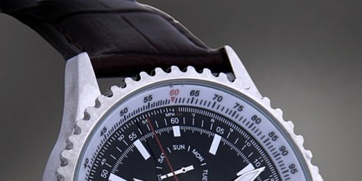 Jedinečná cena 590 Kč za pánské hodinky SIMPAR Rondion v hodnotě 4 990 Kč