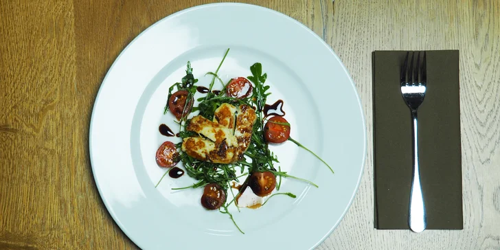 Degustační menu pro dva s kachním prsem nebo vepřovou kotletou