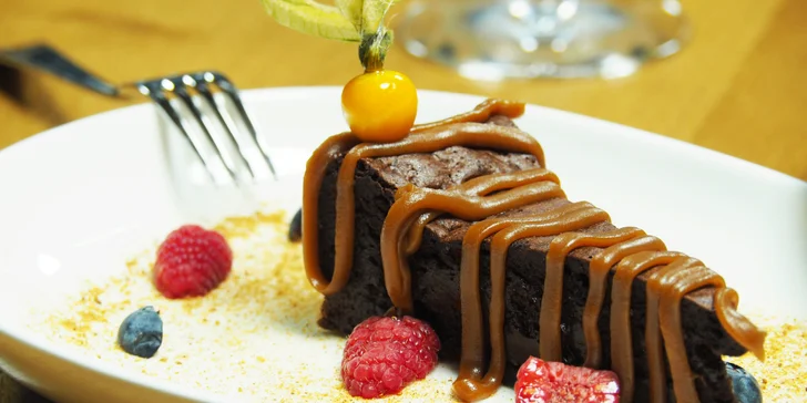 Degustační menu pro dva s kachním prsem nebo vepřovou kotletou