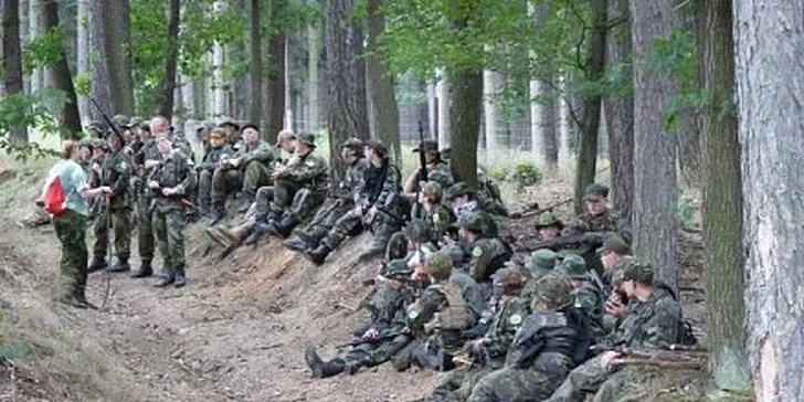 2500 Kč za letní airsoftový tábor s vojenskou tématikou v hodnotě 3500 Kč