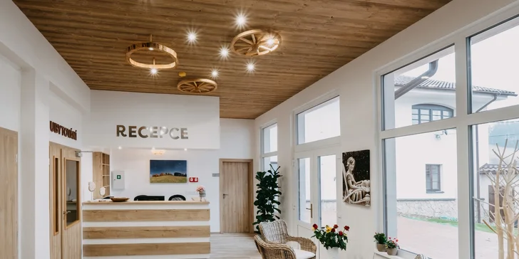 Pobyt na Vysočině pro 2 osoby: dobrá snídaně i wellness a masážní vana