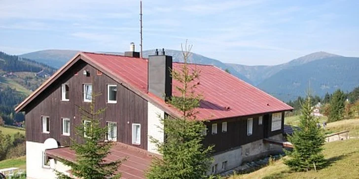 1649 Kč za pobyt pro 2 os. na 3 noci v atraktivním místě v Peci pod Sněžkou