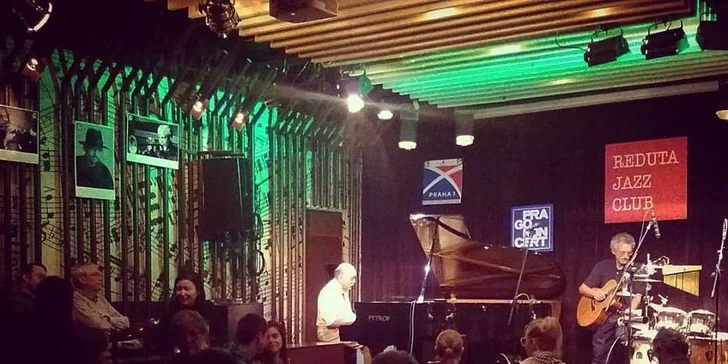 Vstup na libovolný koncert do legendárního Jazz Clubu Reduta