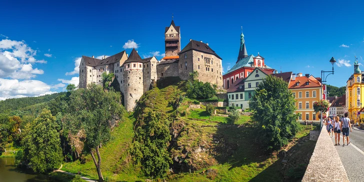 4* pobyt vč. polopenze u kouzelného hradu Loket: památky a lázně na dosah