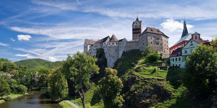 4* pobyt vč. polopenze u kouzelného hradu Loket: památky a lázně na dosah