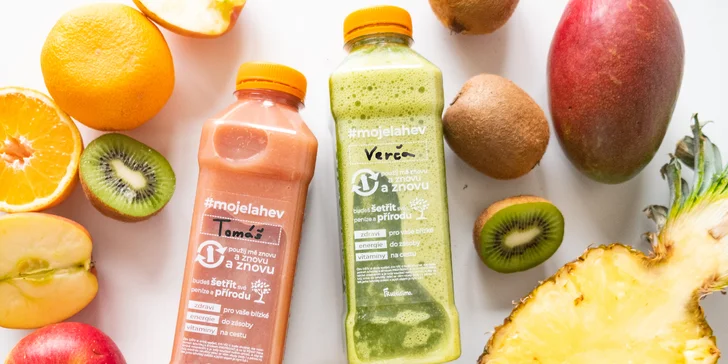 2× 0,5litrový drink Fruitisimo plný lásky a zdraví: Srdcovka nebo Amorek