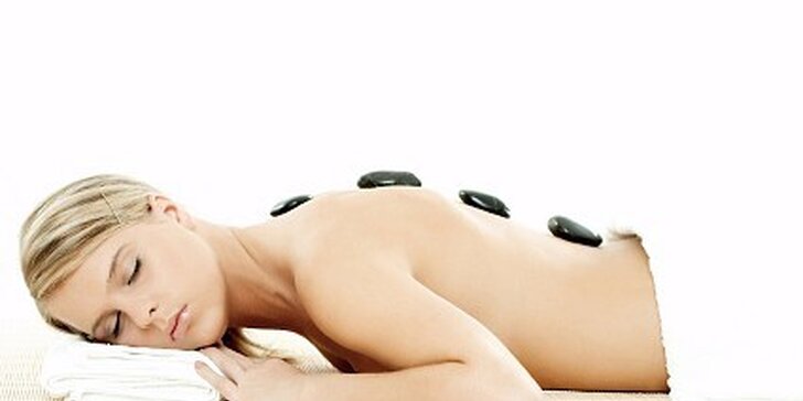 60minutová hawajská masáž , masáž lávovými kameny nebo sportovní masáž