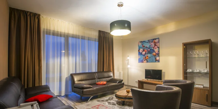 Jarní pohoda pro 2–4 os. v apartmánech pod Tatrami s wellness i snídaněmi