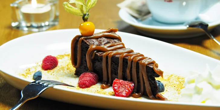 Degustační menu pro dva s kachním prsem nebo vepřovou kotletou