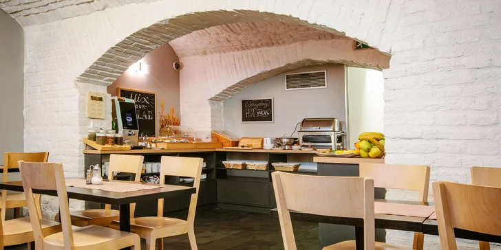 Pár krásných dní v elegantním 4* hotelu v centru Prahy se snídaní