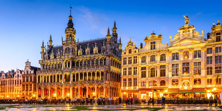 Letecký zájezd do Bruselu a Brugg: ubytování na 2 noci, snídaně a průvodce