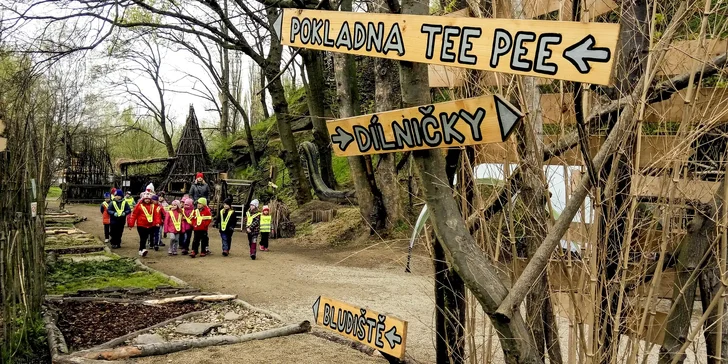 S celodenní vstupenkou můžete park opustit a zase se vrátit. 