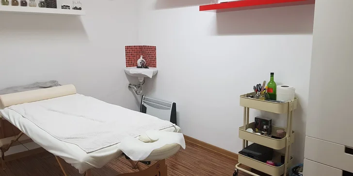 60min. přístrojová lymfodrenáž nohou a břicha i ruční uvolnění uzlin