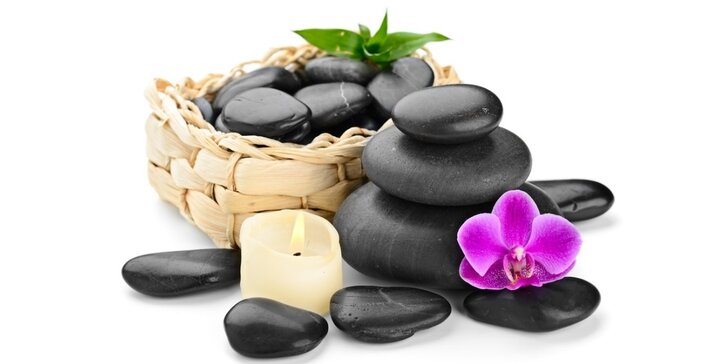 Víkendová relaxace: masáž zad a šíje včetně regenerace lávovými kameny
