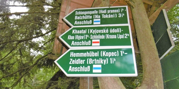 Podzimní výlet do Saského Švýcarska: Soutěskou Obere Schleuse v údolí říčky Křinice