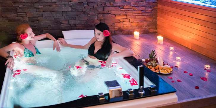 Valentýn plný požitků ve Vinařství U Kapličky: wellness i degustační menu