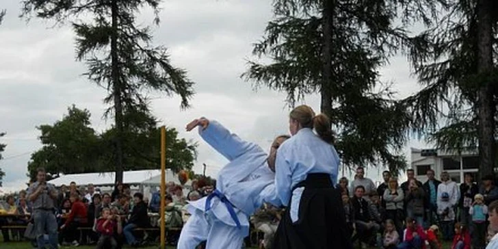200 Kč za 1 měsíc cvičení aikido pro mládež a dospělé od 14 - 99 let