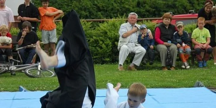 90 Kč za 1 měsíc cvičení aikido pro děti v původní hodnotě 190 Kč