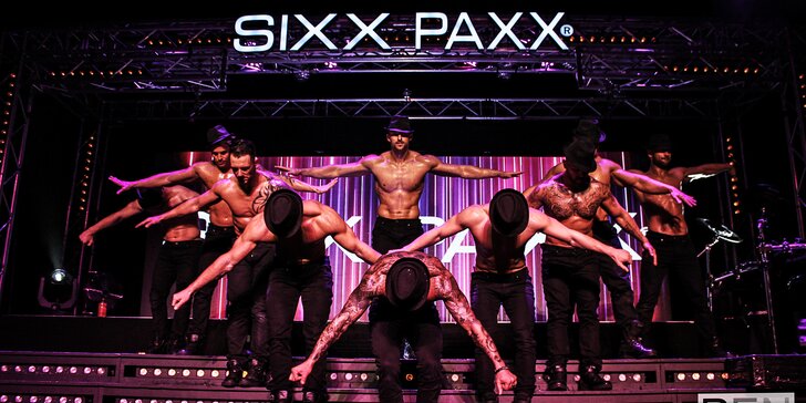 Dámy, tohle bude nářez: žhavý pánský striptýz SIXX PAXX se skvělou show