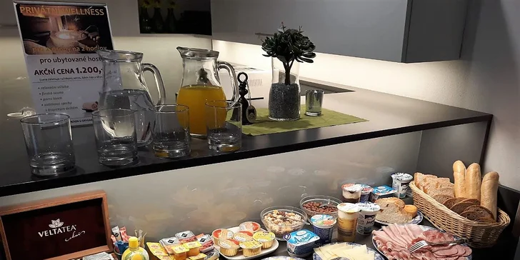 3 dny na Moravě pro 2 osoby: snídaně a varianta i s privátním wellness