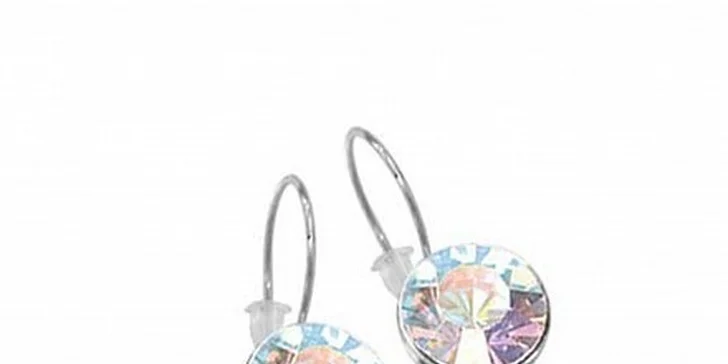 160 Kč za krásné náušnice s krystaly Swarovski v hodnotě 279 Kč