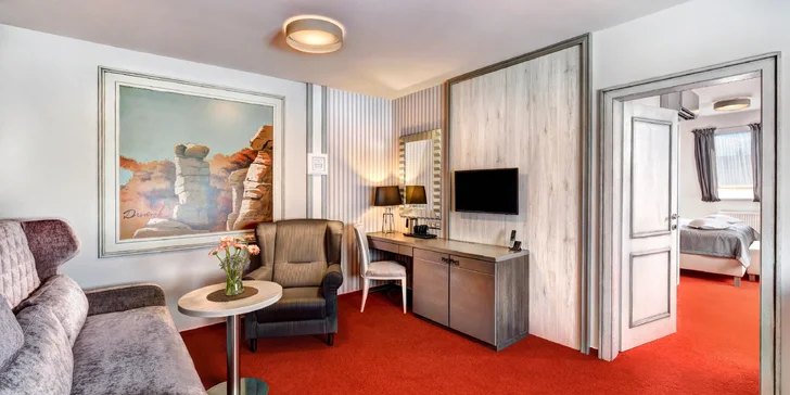 4* romantika pod Tatrami: snídaně či polopenze, vstup do wellness i sleva do aquaparku