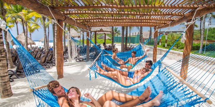 Překrásný 5* resort u pláže v exotickém Mexiku: 7–13 nocí, all inclusive, spa