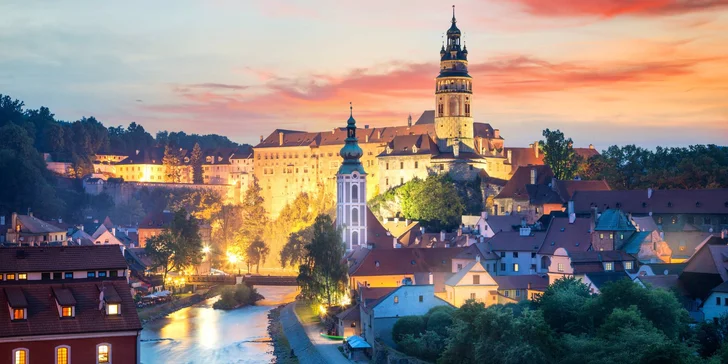 Pár romantických dní v Českém Krumlově v penzionku