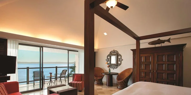 Exotický 5* plážový resort v Mexiku: 7–13 nocí s all inclusive, 5 bazénů, fitness