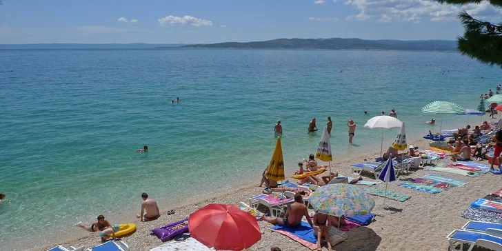 7 nocí v apartmánech v městečku Baška Voda se dvěma přistýlkami zdarma