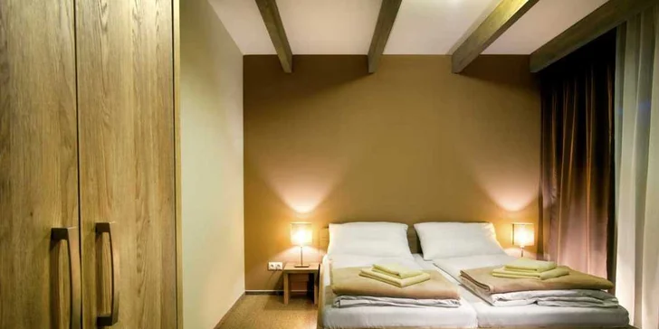 Jarní pohoda pro 2–4 os. v apartmánech pod Tatrami s wellness i snídaněmi