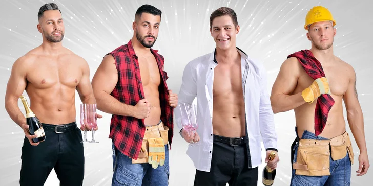 S kamarádkou za zábavou: 2 vstupenky na žhavou ladies night se striptýzem