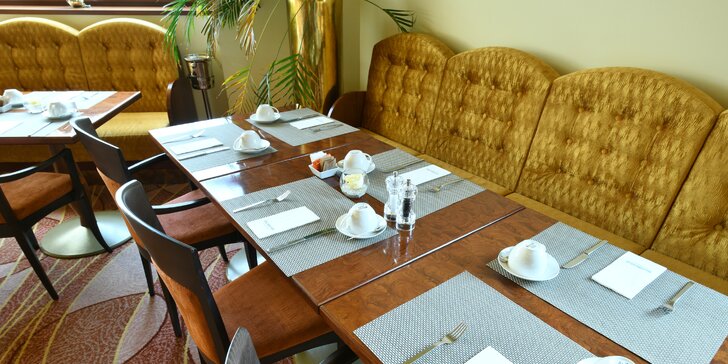 Začátek dne v srdci Prahy: Snídaně v hotelu Occidental Wilson pro 1 i 2 osoby