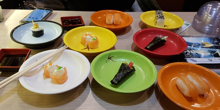 2 h running sushi na I. P. Pavlova: neomezená konzumace pro děti i dospělé
