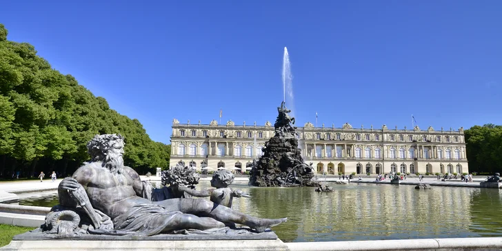 Nejkrásnější zámek šíleného Ludvíka - Herrenchiemsee a Salzburg