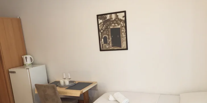 Ubytovaní budete ve dvoulůžkovém pokoji.