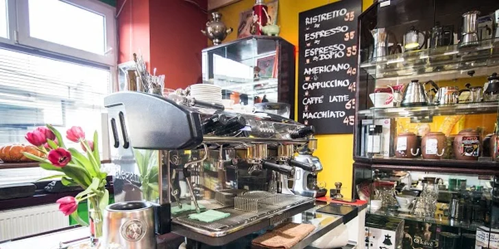 Otevřený voucher na speciální kávy a čaje: 100, 200 a 300 Kč
