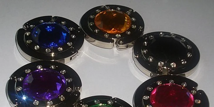 89 Kč za háček na kabelku Krystal ve stylu Swarovski v hodnotě 299 Kč