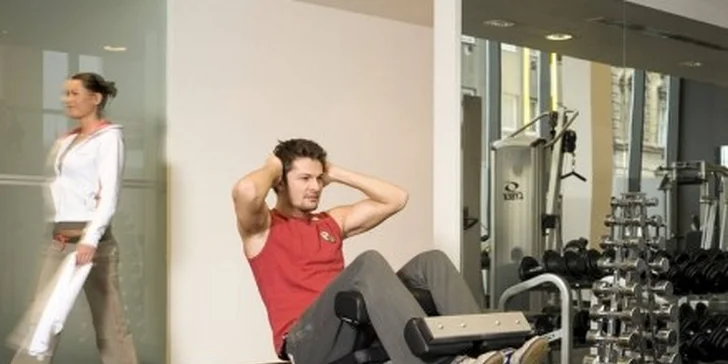 300 Kč za vstup do fitness se saunou a masáží v celkové hodnotě 420 Kč