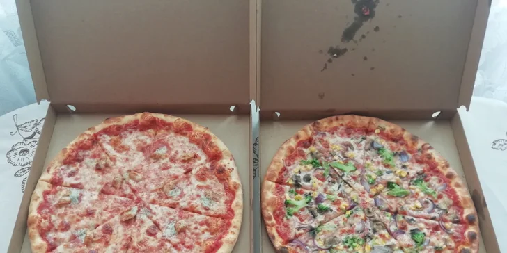 Italská klasika: 2 čerstvě nazdobené pizzy s průměrem 32 cm nebo 45 cm