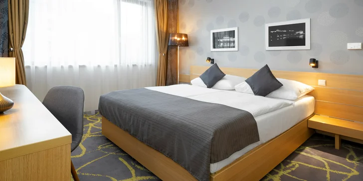 Pobyt v romantickej Prahe - 4* hotel, bohaté bufetové raňajky a ubytovanie včlenené do komplexu futbalového štadióna